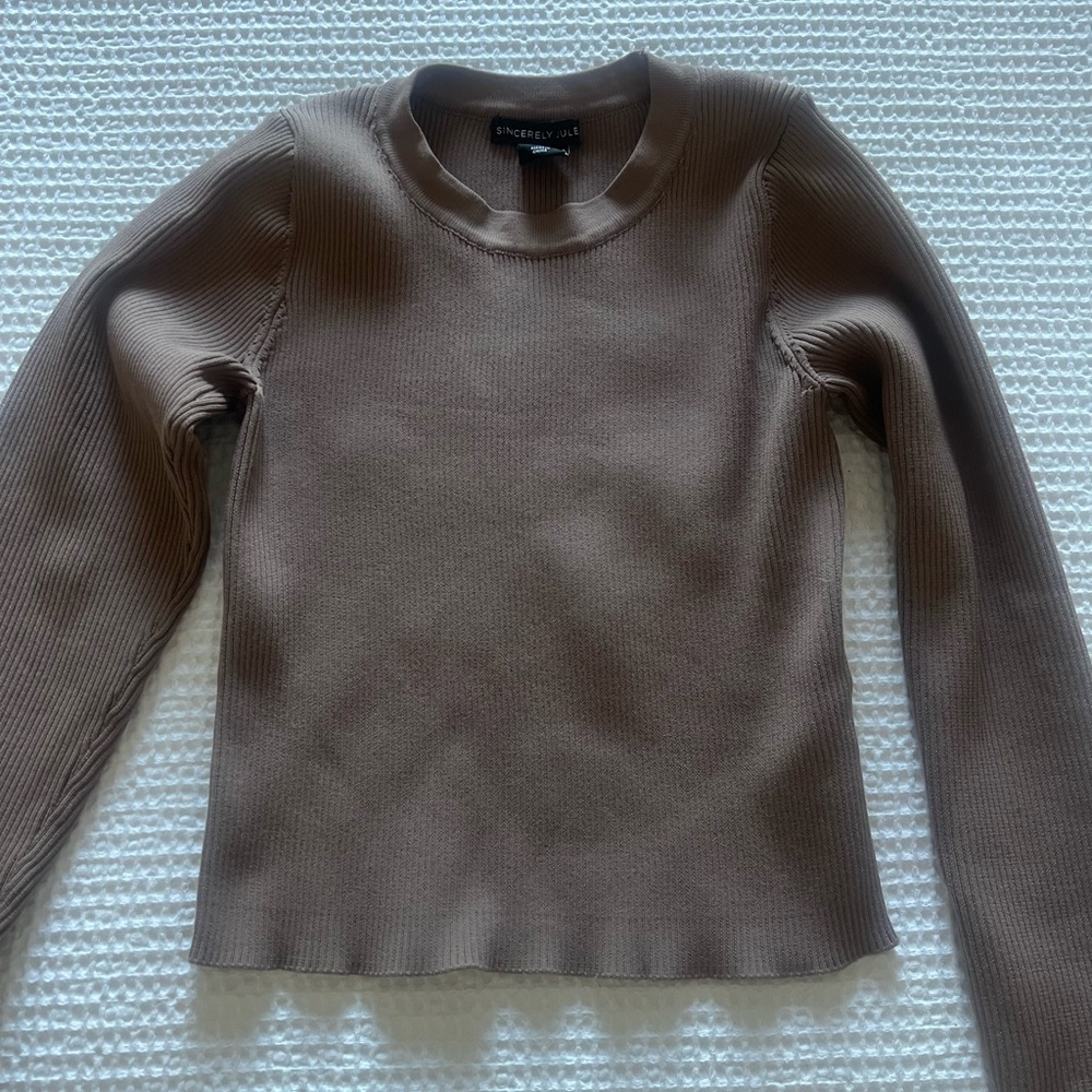 Sincerely Jules Tan Sweater